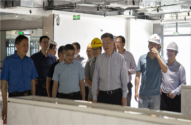 合肥市委常委、副市长路军赴安徽公司合肥市第六中学新校区项目调研