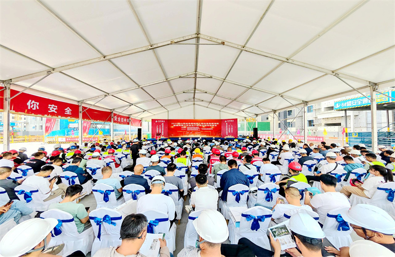 2025年6月27日，中天北京集团先后承接了2025年山西省房屋建筑工程应急救援演练暨建筑施工安全质量标准化现场观摩会、中海地产中原公司2025年“安全生产月”总结会暨施工现场观摩会。